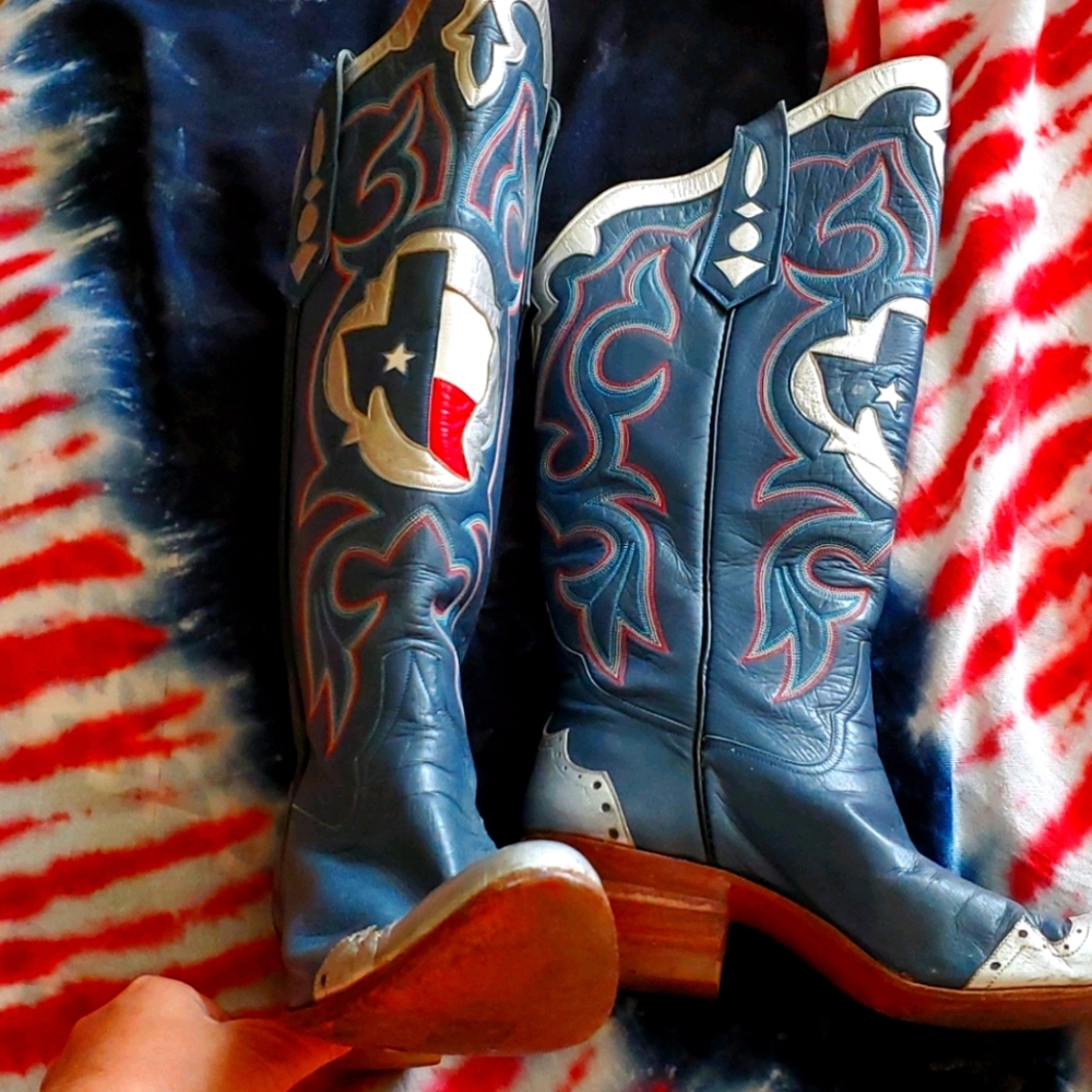 Rocky Carroll Custom Made Boots size 7.5